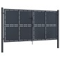 vidaXL Gartentor Stahl 300 x 150 cm Anthrazit vidaXL Gartentor Stahl 300 x 150 cm Anthrazit