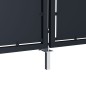 vidaXL Gartentor Stahl 300 x 150 cm Anthrazit vidaXL Gartentor Stahl 300 x 150 cm Anthrazit