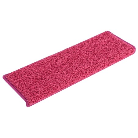 vidaXL Stufenmatten 15 Stk. 65x21x4 cm Rosa