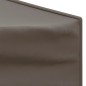 vidaXL Partyzelt Faltbar mit Seitenwänden Taupe 2x2 m vidaXL Partyzelt Faltbar mit Seitenwänden Taupe 2x2 m
