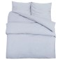 vidaXL Bettwäsche-Set Grau 135x200 cm Leichte Mikrofaser vidaXL Bettwäsche-Set Grau 135x200 cm Leichte Mikrofaser