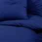 vidaXL Bettwäsche-Set Marineblau 140x200 cm Baumwolle vidaXL Bettwäsche-Set Marineblau 140x200 cm Baumwolle
