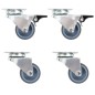 vidaXL Lenkrollen mit Zwillingsrad 4 Stk. 50 mm vidaXL Lenkrollen mit Zwillingsrad 4 Stk. 50 mm