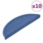 vidaXL Stufenmatten 10 Stk. 56x17x3 cm Blau vidaXL Stufenmatten 10 Stk. 56x17x3 cm Blau