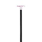 vidaXL Bootsseil Schwarz 6 mm 25 m Polypropylen vidaXL Bootsseil Schwarz 6 mm 25 m Polypropylen