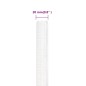 vidaXL Bootsseil Weiß 20 mm 25 m Polypropylen vidaXL Bootsseil Weiß 20 mm 25 m Polypropylen