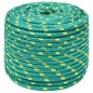 vidaXL Bootsseil Grün 12 mm 100 m Polypropylen vidaXL Bootsseil Grün 12 mm 100 m Polypropylen