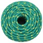 vidaXL Bootsseil Grün 14 mm 25 m Polypropylen vidaXL Bootsseil Grün 14 mm 25 m Polypropylen
