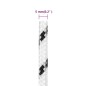 vidaXL Bootsseil Geflochten Weiß 5 mmx250 m Polyester vidaXL Bootsseil Geflochten Weiß 5 mmx250 m Polyester
