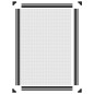 vidaXL Magnet-Insektenschutz für Fenster Anthrazit 80x120 cm vidaXL Magnet-Insektenschutz für Fenster Anthrazit 80x120 cm