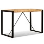 vidaXL Esstisch Raues Massives Mangoholz 120 cm vidaXL Esstisch Raues Massives Mangoholz 120 cm