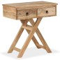 vidaXL Beistelltisch Mangoholz Massiv 65 x 40 x 76 cm vidaXL Beistelltisch Mangoholz Massiv 65 x 40 x 76 cm