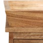 vidaXL Beistelltisch Mangoholz Massiv 65 x 40 x 76 cm vidaXL Beistelltisch Mangoholz Massiv 65 x 40 x 76 cm