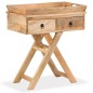 vidaXL Beistelltisch Mangoholz Massiv 65 x 40 x 76 cm vidaXL Beistelltisch Mangoholz Massiv 65 x 40 x 76 cm
