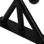 vidaXL Bartisch Altholz Massiv Dunkelbraun 120x60x107 cm vidaXL Bartisch Altholz Massiv Dunkelbraun 120x60x107 cm