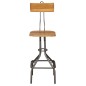 vidaXL Barhocker 2 Stk. Altholz Teak vidaXL Barhocker 2 Stk. Altholz Teak