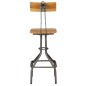 vidaXL Barhocker 2 Stk. Altholz Teak vidaXL Barhocker 2 Stk. Altholz Teak