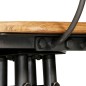 vidaXL Barhocker 2 Stk. Altholz Teak vidaXL Barhocker 2 Stk. Altholz Teak