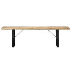 vidaXL Sitzbank 160 cm Massivholz Mango