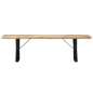 vidaXL Sitzbank 160 cm Massivholz Mango vidaXL Sitzbank 160 cm Massivholz Mango