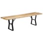 vidaXL Sitzbank 160 cm Massivholz Mango vidaXL Sitzbank 160 cm Massivholz Mango