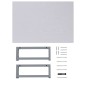 vidaXL Badmöbel Weiß 60x40x16,3 cm vidaXL Badmöbel Weiß 60x40x16,3 cm