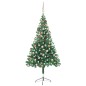Künstlicher Weihnachtsbaum mit LEDs & Kugeln 150 cm 380 Zweige Künstlicher Weihnachtsbaum mit LEDs & Kugeln 150 cm 380 Zweige