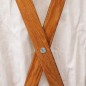 vidaXL Faltbarer Wäschekorb Cremeweiß Holz und Stoff vidaXL Faltbarer Wäschekorb Cremeweiß Holz und Stoff