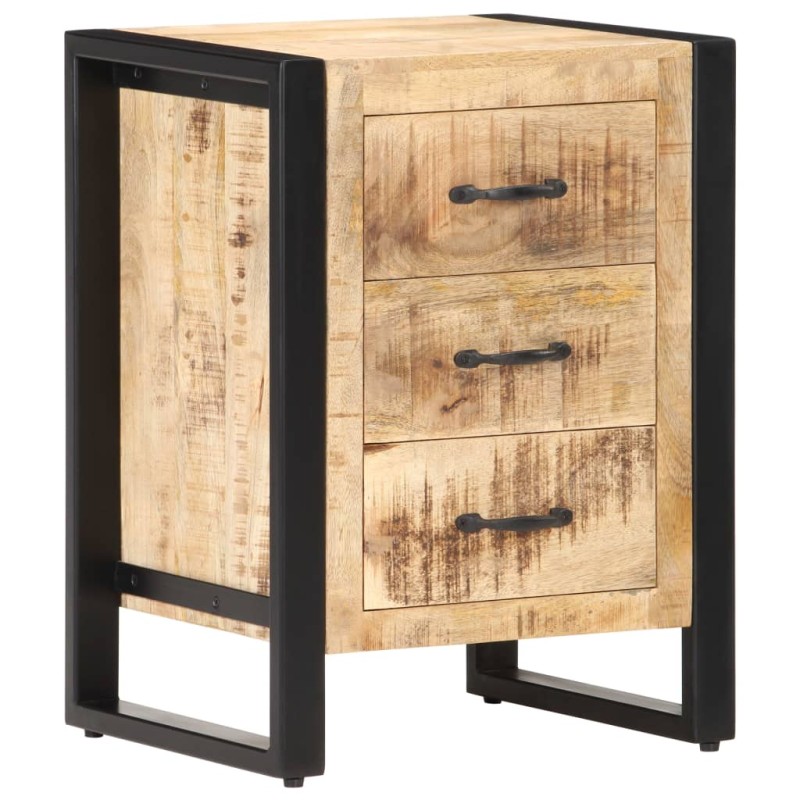 vidaXL Nachttisch 40x35x55 cm Mango Massivholz vidaXL Nachttisch 40x35x55 cm Mango Massivholz