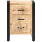 vidaXL Nachttisch 40x35x55 cm Mango Massivholz vidaXL Nachttisch 40x35x55 cm Mango Massivholz
