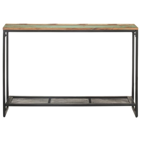 vidaXL Konsolentisch 110x35x75 cm Recyceltes Massivholz