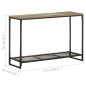 vidaXL Konsolentisch 110x35x75 cm Recyceltes Massivholz vidaXL Konsolentisch 110x35x75 cm Recyceltes Massivholz