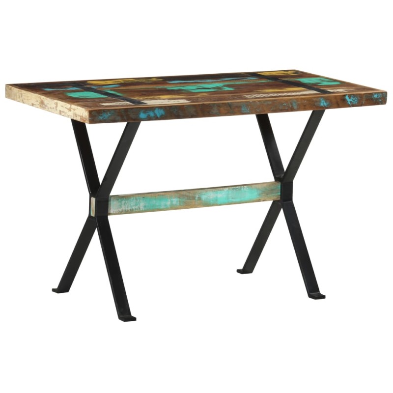 vidaXL Esstisch 120x60x76 cm Altholz Massiv vidaXL Esstisch 120x60x76 cm Altholz Massiv