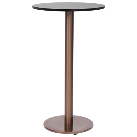 vidaXL Bistrotisch-Gestell Golden Ø45x107 cm Edelstahl