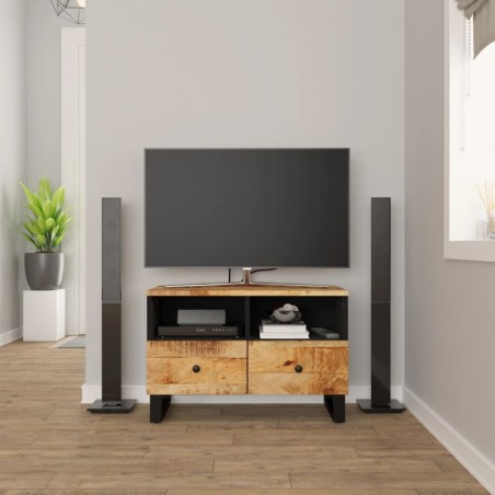 vidaXL TV-Schrank 70x33x46 cm Massivholz Mango