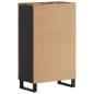 vidaXL Highboard mit Schublade 60x33x100 cm Massives Altholz & Eisen vidaXL Highboard mit Schublade 60x33x100 cm Massives Altholz & Eisen