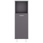 vidaXL Badezimmerschrank Grau 30x30x95 cm Holzwerkstoff vidaXL Badezimmerschrank Grau 30x30x95 cm Holzwerkstoff