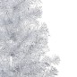 vidaXL Künstlicher Weihnachtsbaum Beleuchtung & Kugeln Silber 210 cm vidaXL Künstlicher Weihnachtsbaum Beleuchtung & Kugeln Silber 210 cm