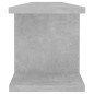 vidaXL Wandregale 2 Stk. Betongrau 90x18x20 cm Holzwerkstoff vidaXL Wandregale 2 Stk. Betongrau 90x18x20 cm Holzwerkstoff