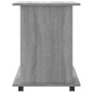 vidaXL Rollschrank Grau Sonoma 60x45x60 cm Holzwerkstoff