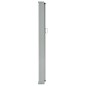 vidaXL Ausziehbare Seitenmarkise 120x300 cm Grau vidaXL Ausziehbare Seitenmarkise 120x300 cm Grau