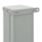 vidaXL Ausziehbare Seitenmarkise 120x300 cm Grau vidaXL Ausziehbare Seitenmarkise 120x300 cm Grau