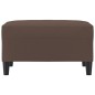 vidaXL Fußhocker Braun 70x55x41 cm Kunstleder vidaXL Fußhocker Braun 70x55x41 cm Kunstleder