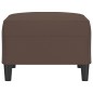 vidaXL Fußhocker Braun 70x55x41 cm Kunstleder vidaXL Fußhocker Braun 70x55x41 cm Kunstleder
