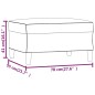 vidaXL Fußhocker Braun 70x55x41 cm Kunstleder vidaXL Fußhocker Braun 70x55x41 cm Kunstleder
