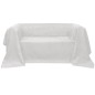 Micro-Suede Sofaüberwurf Tagesdecke Creme 270 x 350 cm Micro-Suede Sofaüberwurf Tagesdecke Creme 270 x 350 cm