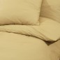 vidaXL Bettwäsche-Set Taupe 260x220 cm Leichte Mikrofaser vidaXL Bettwäsche-Set Taupe 260x220 cm Leichte Mikrofaser
