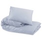 vidaXL Bettwäsche-Set Grau 260x220 cm Baumwolle vidaXL Bettwäsche-Set Grau 260x220 cm Baumwolle