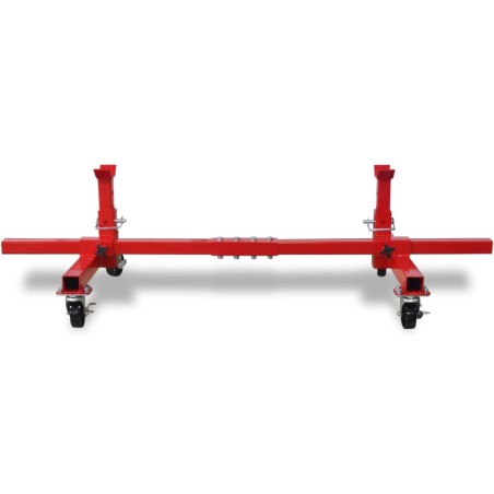 vidaXL Mobiler Stützbock Rot