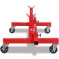 vidaXL Mobiler Stützbock Rot vidaXL Mobiler Stützbock Rot